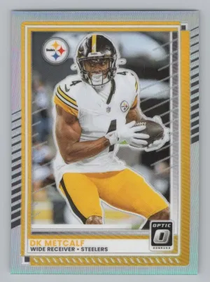 DK Metcalf 2025 Donruss Optic Holo Pittsburgh Steelers