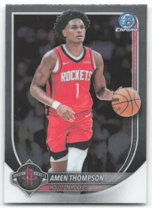 Amen Thompson 2025-26 Bowman Chrome Houston Rockets