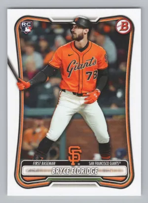 Bryce Eldridge Rookie 2026 Bowman San Francisco Giants