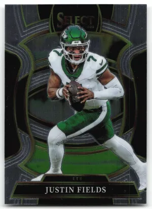 Justin Fields 2025 Panini Select New York Jets