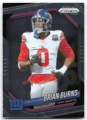 Brian Burns 2025 Panini Prizm New York Giants