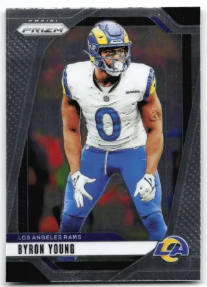 Byron Young 2024 Panini Prizm Los Angeles Rams