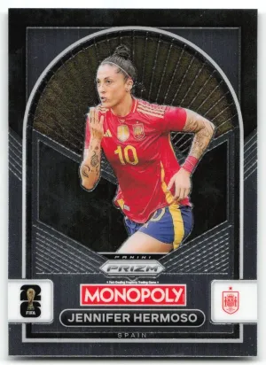 Jennifer Hermoso 2026 Panini Prizm Monopoly FIFA World Cup Spain