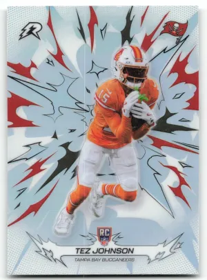 Tez Johnson Rookie 2025 Topps Resurgence Refractor Tampa Bay Buccaneers