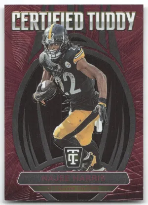 Najee Harris 2024 Panini Totally Certified Certified Tuddy Mirror Red #/249