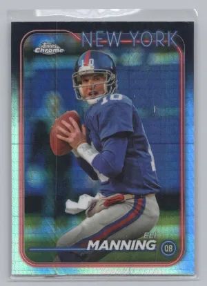 Eli Manning 2024 Topps Chrome Prism Refractor New York Giants