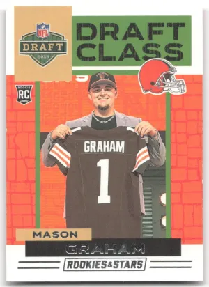 Mason Graham 2025 Panini Rookies & Stars Draft Class Cleveland Browns
