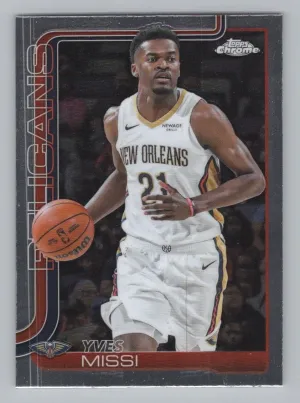 Yves Missi 2025-26 Topps Chrome Pelicans