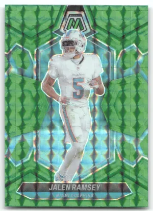 Jalen Ramsey 2024 Panini Mosaic Mosaic Green Miami Dolphins