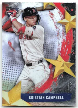 Kristian Campbell 2025 Topps Update Stars of MLB Boston Red Sox