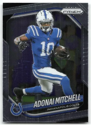 Adonai Mitchell 2025 Panini Prizm Indianapolis Colts