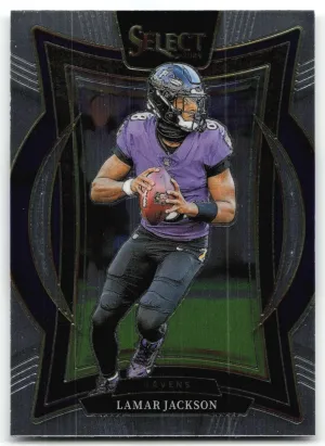 Lamar Jackson 2024 Panini Select Baltimore Ravens