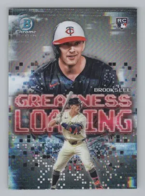 Brooks Lee Rookie 2025 Bowman Greatness Loading Minnesota Twins
