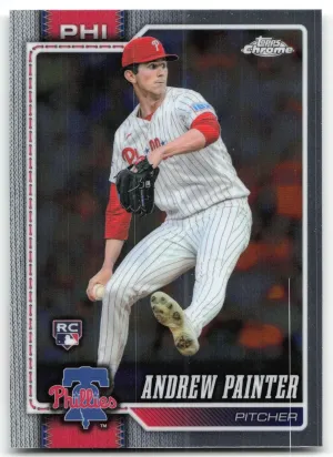 Andrew Painter Rookie 2026 Topps Chrome Philadelphia Phillies