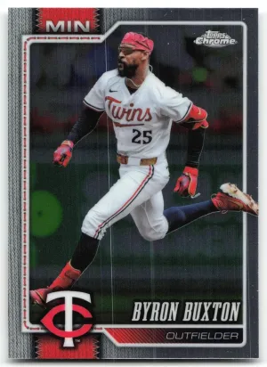 Byron Buxton 2026 Topps Chrome Minnesota Twins