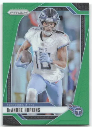 DeAndre Hopkins 2024 Panini Prizm Green Tennessee Titans