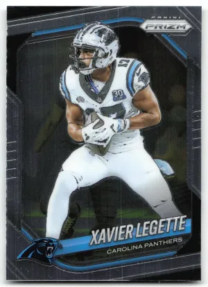 Xavier Legette 2025 Panini Prizm Panthers