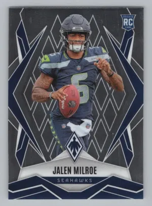 Jalen Milroe RC 2025 Panini Phoenix Seattle Seahawks