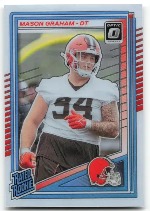 Mason Graham Rookie 2025 Donruss Optic Cleveland Browns