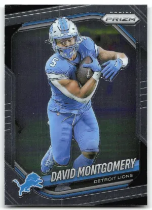 David Montgomery 2025 Panini Prizm Detroit Lions