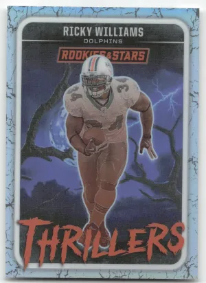 Ricky Williams 2025 Panini Rookies & Stars Thrillers Silver Miami Dolphins