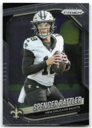 Spencer Rattler 2025 Panini Prizm New Orleans Saints