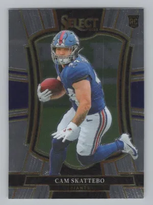 Cam Skattebo Rookie 2025 Panini Select New York Giants