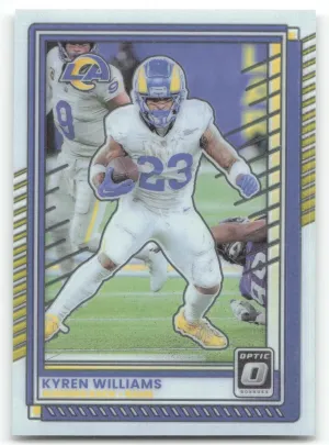 Kyren Williams 2025 Donruss Optic Los Angeles Rams