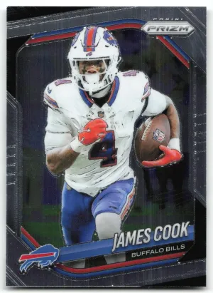 James Cook 2025 Panini Prizm Bills
