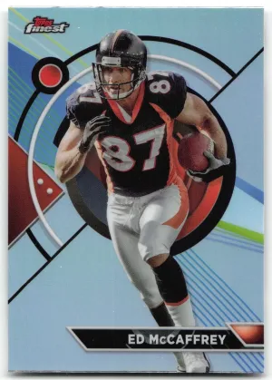 Ed McCaffrey 2023 Topps Composite Finest Refractor Denver Broncos