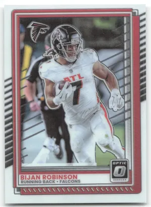 Bijan Robinson 2025 Donruss Optic Atlanta Falcons