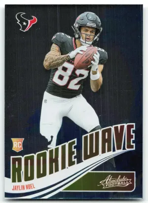 Jaylin Noel 2025 Panini Absolute Rookie Wave Houston Texans