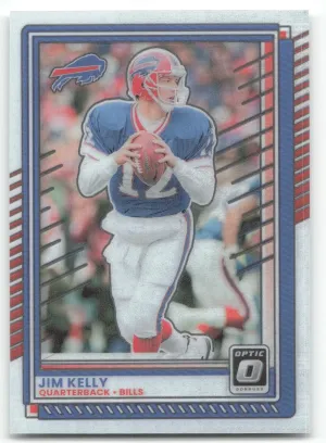 Jim Kelly 2025 Donruss Optic Buffalo Bills