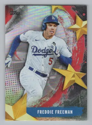 Freddie Freeman 2025 Topps Stars of MLB Los Angeles Dodgers