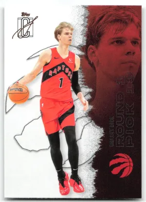 Gradey Dick 2025-26 Topps Signature Class Toronto Raptors
