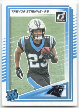 Trevor Etienne Rookie 2025 Donruss Carolina Panthers