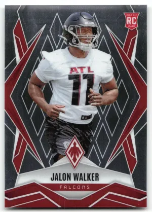 Jalon Walker RC 2025 Panini Phoenix Atlanta Falcons