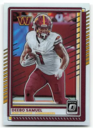 Deebo Samuel 2025 Donruss Optic Washington Commanders