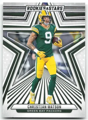 Christian Watson 2024 Panini Rookies & Stars Green Bay Packers