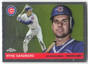 Ryne Sandberg 2025 Topps Chrome Platinum Chicago Cubs