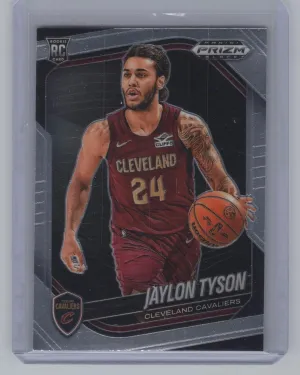 Jaylon Tyson Rookie 2024-25 Panini Prizm Black Cleveland Cavaliers