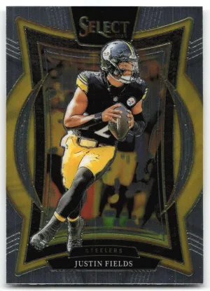 Justin Fields 2024 Panini Select Pittsburgh Steelers