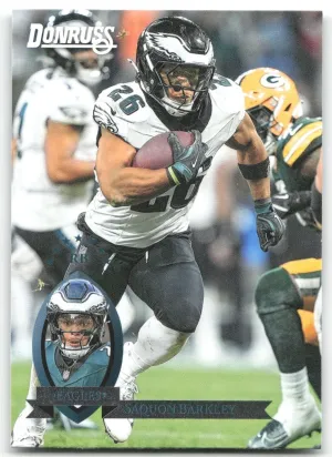 Saquon Barkley 2025 Donruss Retro 1995 Philadelphia Eagles