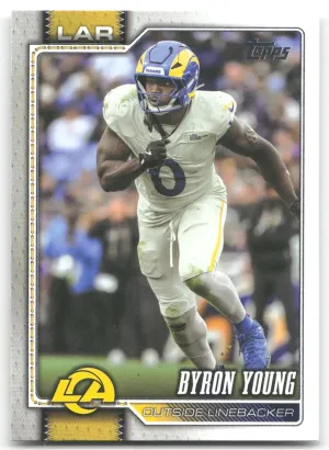 Byron Young 2026 Topps Flagship Los Angeles Rams