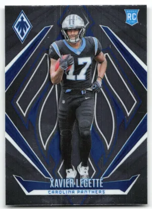 Xavier Legette RC 2024 Panini Phoenix Carolina Panthers