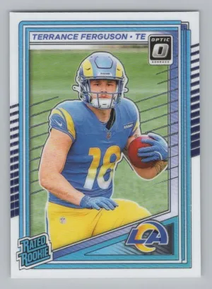 Terrance Ferguson RC 2025 Donruss Optic Los Angeles Rams