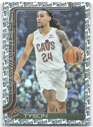 Jaylon Tyson 2025-26 Topps Foil Pattern Cavaliers