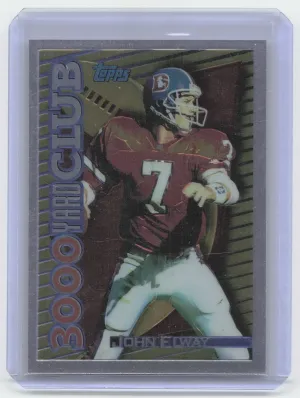 John Elway 1994 Topps Finest 1000/3000 Yd Club Denver Broncos