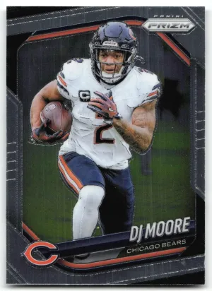 DJ Moore 2025 Panini Prizm Bears