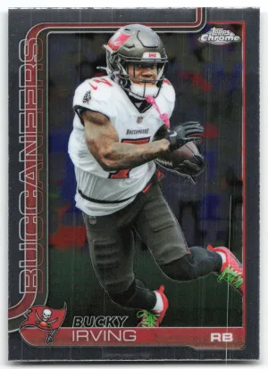 Bucky Irving 2025 Topps Chrome Tampa Bay Buccaneers